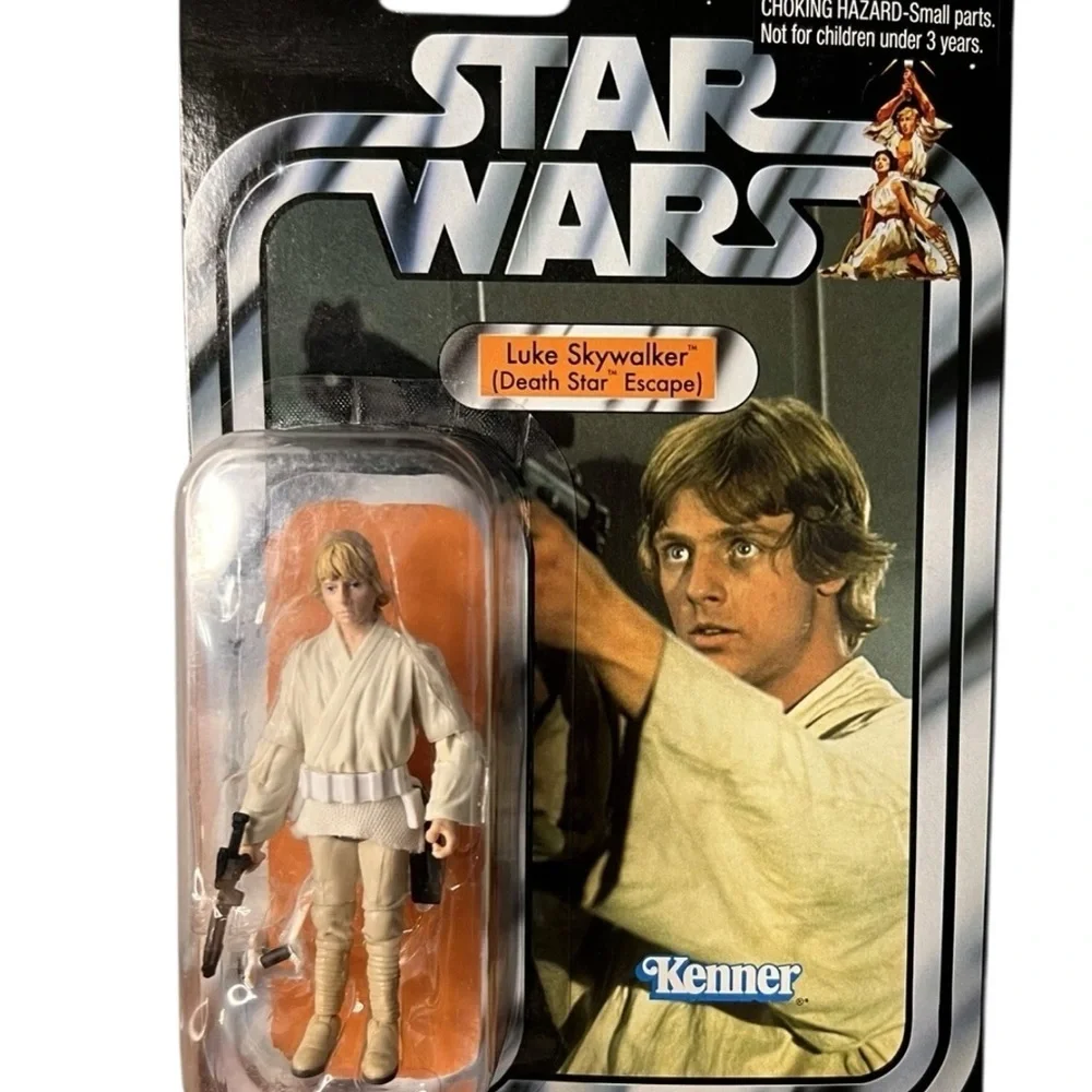 Star Wars NEW Hasbro Vintage Collection (VC39) Luke Skywalker Death Star Escape - Picture 6 of 6